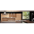 Modern Italian Design Wood Veneer kitchen cabinet